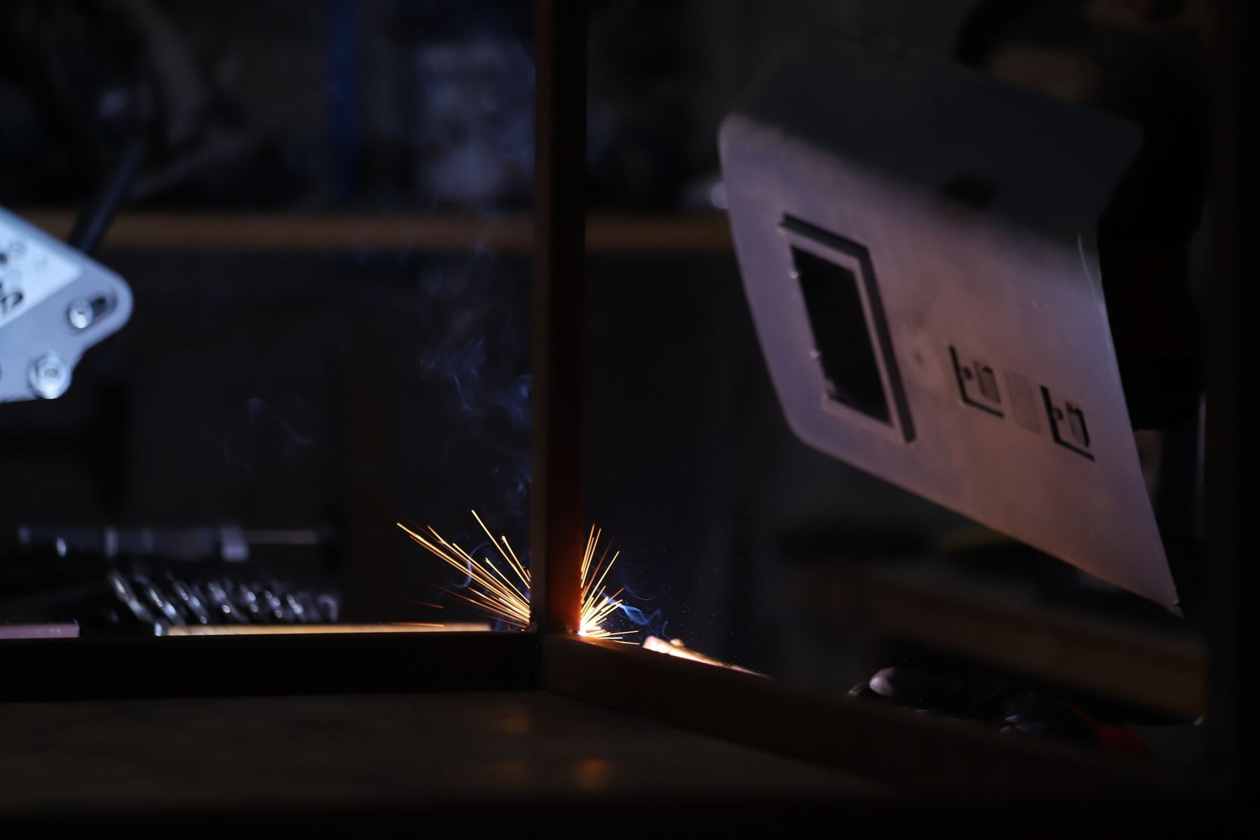 Welding of steel parts
